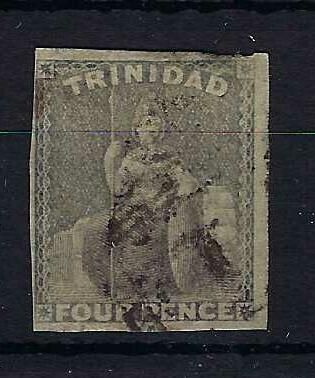 Image of Trinidad & Tobago-Trinidad SG 25 G/FU British Commonwealth Stamp